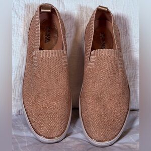 Michael Kors Sparkling Slip-On Loafers - Rose Gold